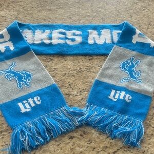 Detroit lions miller lite scarf